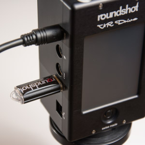 USB Key on VR Drive Roundshot Head